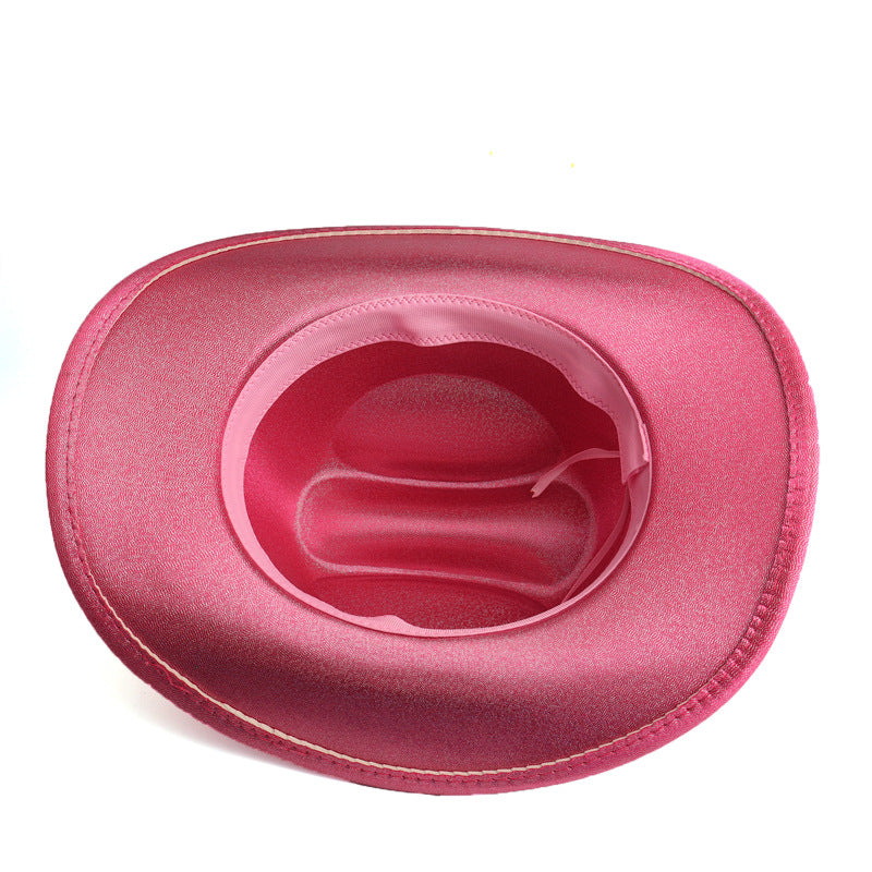 Wholesale Diamond Inlaid Cotton Jazz Hats and Top Hats