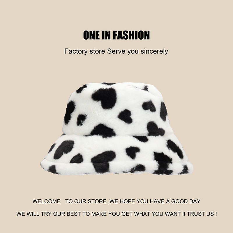 Wholesale Love Plush Bucket Hat