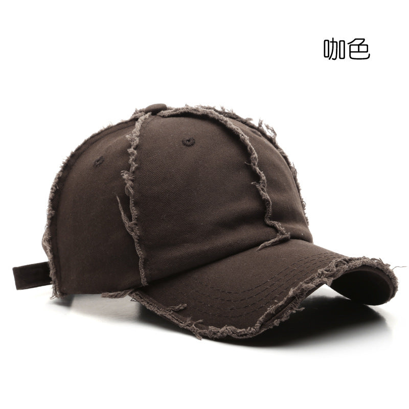 Venta al por mayor Paneles de color liso Algodón lavado y gorra con visera