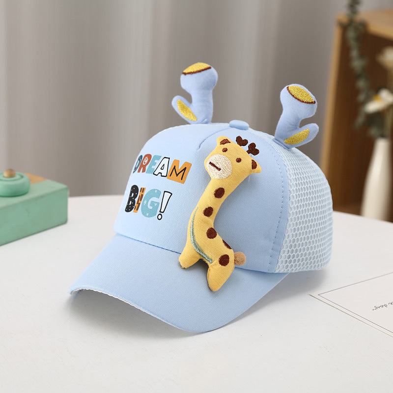 Wholesale Cotton Kids Sunshade Thin Baseball Cap