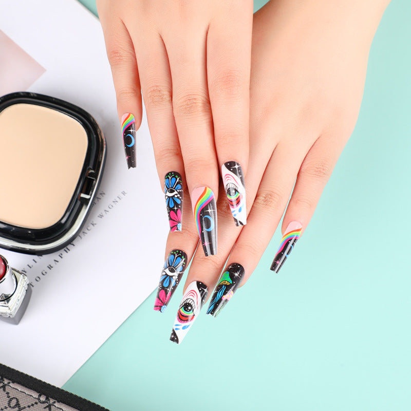 Wholesale Star Sky Eye Resin Nail Stickers