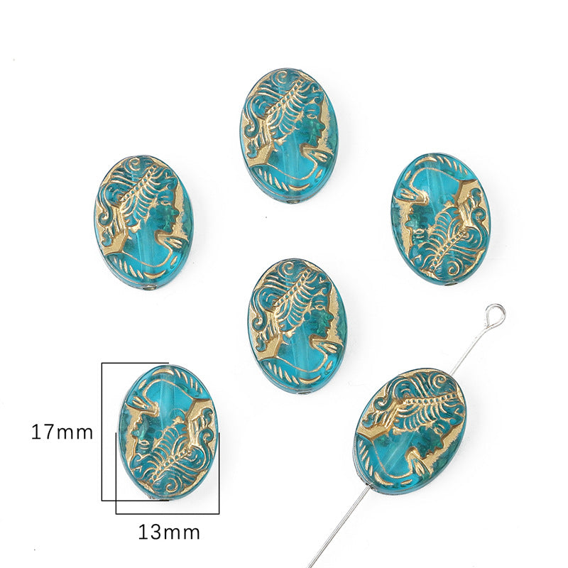 Wholesale 20pcs/Pack Vintage Baroque Acrylic Beads