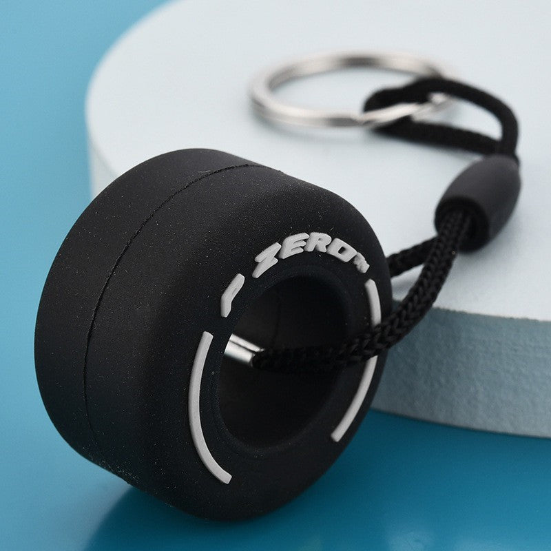 Wholesale PVC Soft Rubber Tire Keychains