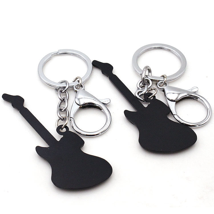 Wholesale Alloy Guitar Shape KeyChain