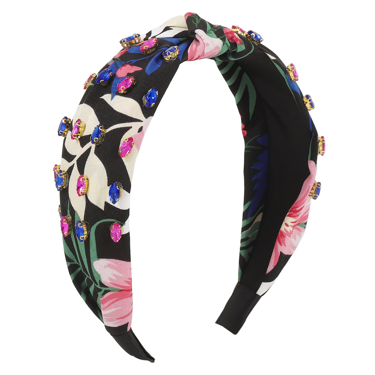 Wholesale Diamond Studded Fabric Headband