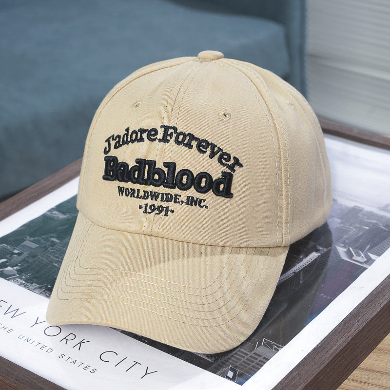 Wholesale Cotton Letter Embroidery Baseball Cap