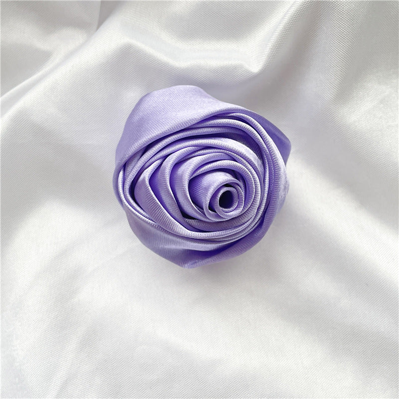 Wholesale Satin Cloth Rose Airbag Mobile Phone Holder