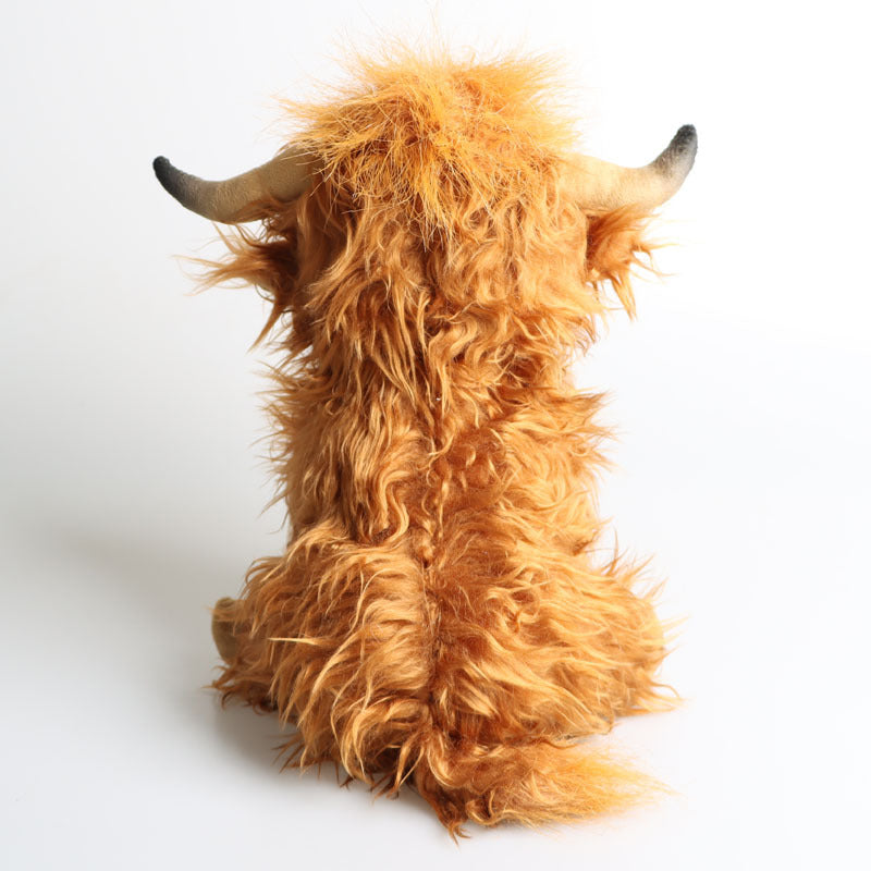 Comercio al por mayor de algodón PP real Highland vaca muñeco de peluche