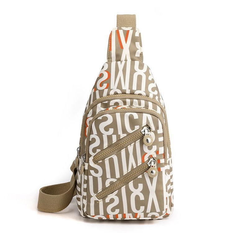 Wholesale Oxford Cloth Tropical Plant Car Color Chest Bag