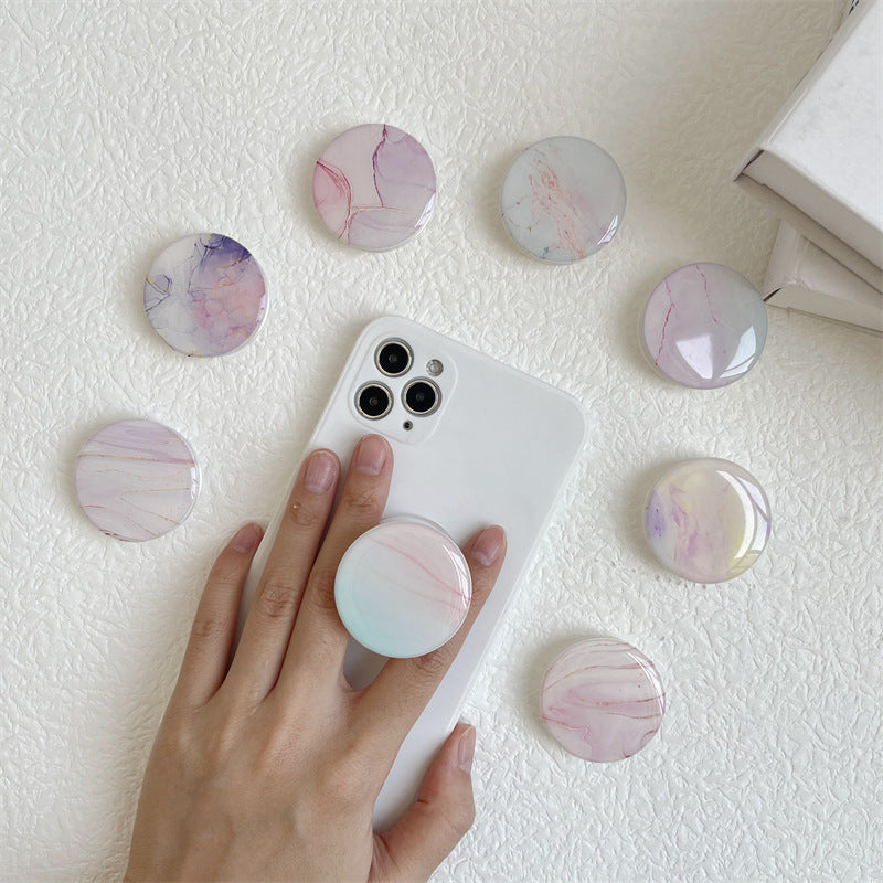 Wholesale Acrylic Marble Pattern Airbag Phone Holder