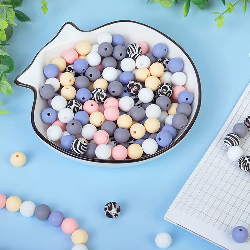 Cuentas de silicona de joyas para bebés de 10 paquetes de baby al por mayor