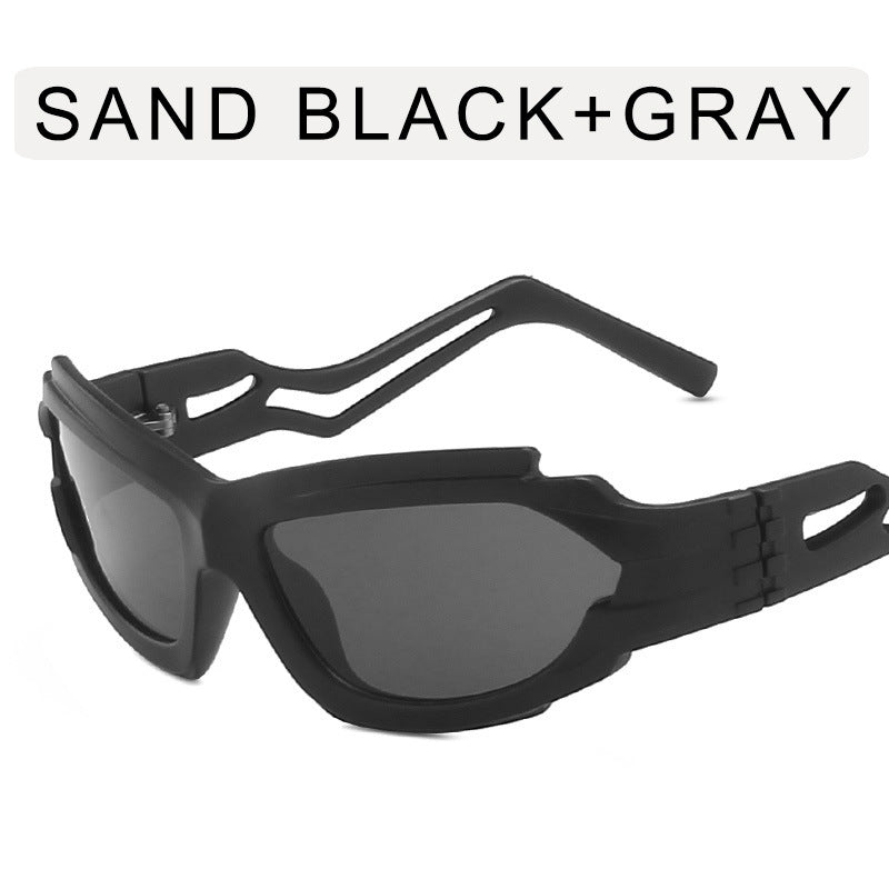 Wholesale Futuristic Riding PC Men's Sunglasses