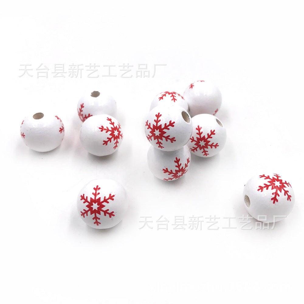 Al por mayor 10 piezas de 16 mm de loto de madera de loto cuentas redondas