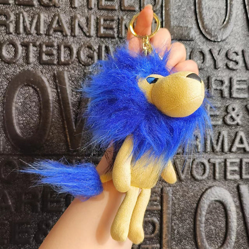 Wholesale Plush Lions Creative Key Chain
