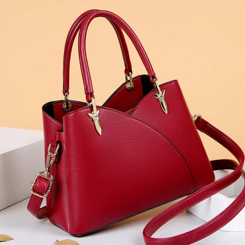 Wholesale PU Shoulder Messenger Bag Soft Leather Women Bag