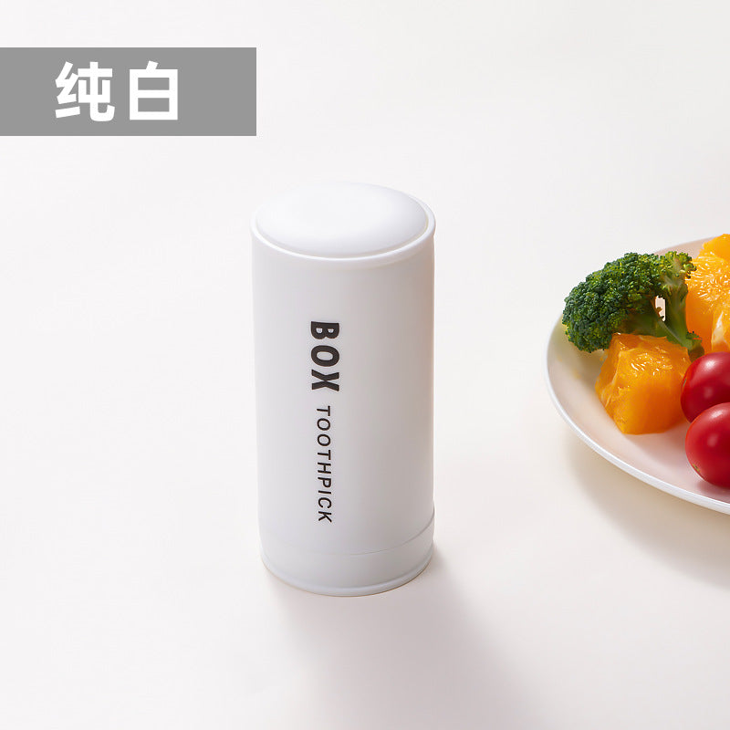 Wholesale Push Pop Up Cotton Swab Storage PP