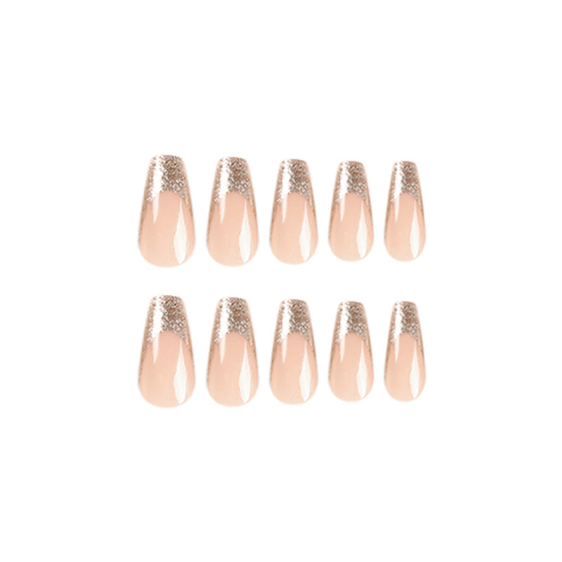 Wholesale Plastic Black and White French Wave Manicure Chips