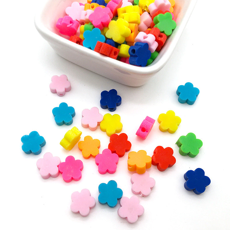 Wholesale 100PCS/Pack Fruit Soft Pottery Beads 9mm Bracelet Accessories