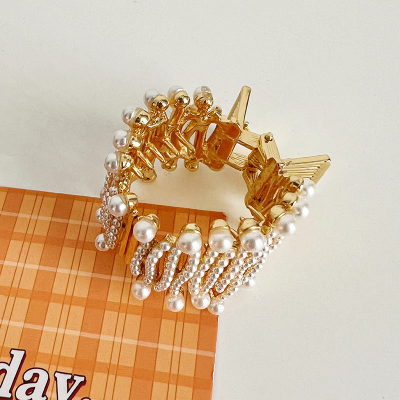 Wholesale Rhinestone Pearl Hair Clips