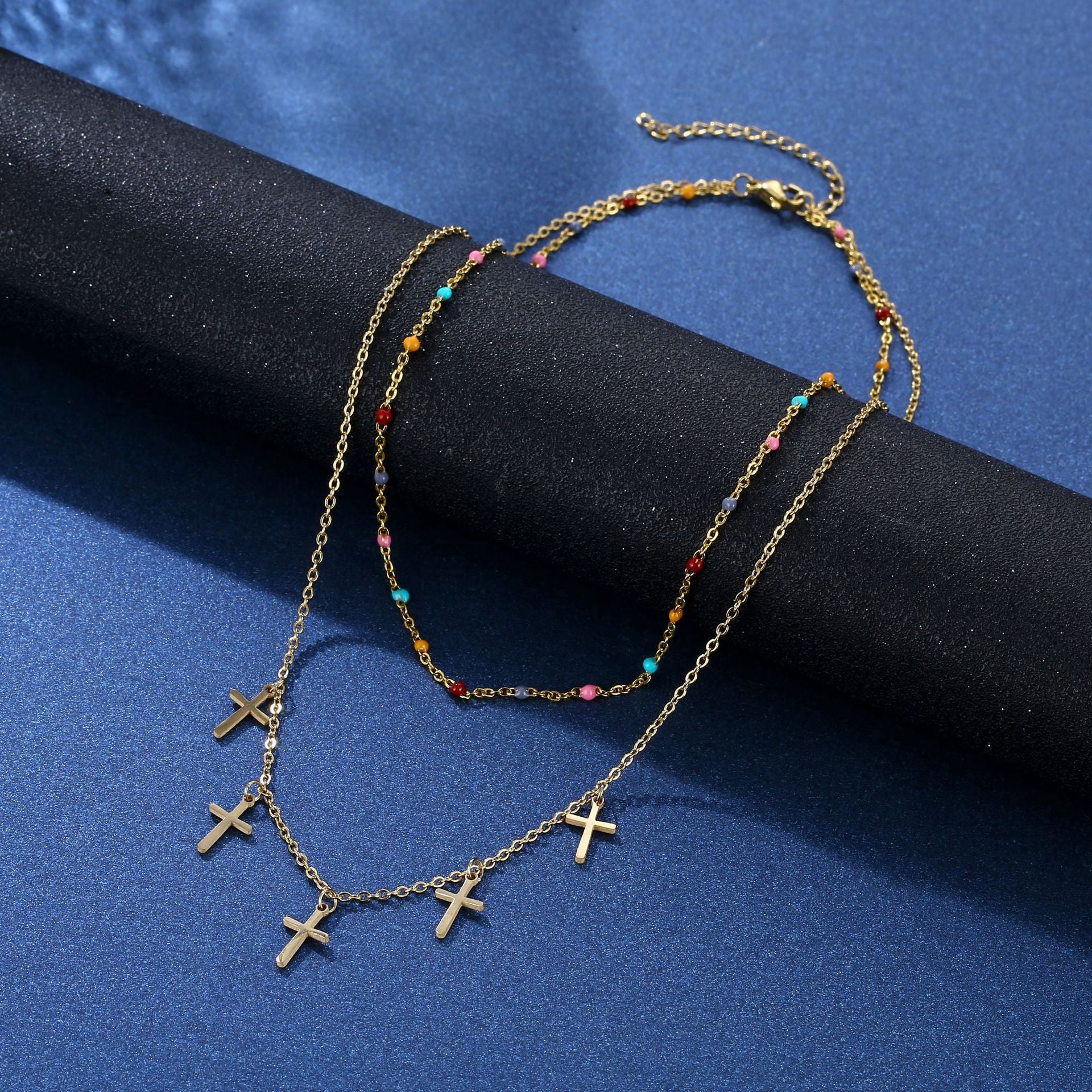 Wholesale Cross Stainless Steel Necklaces