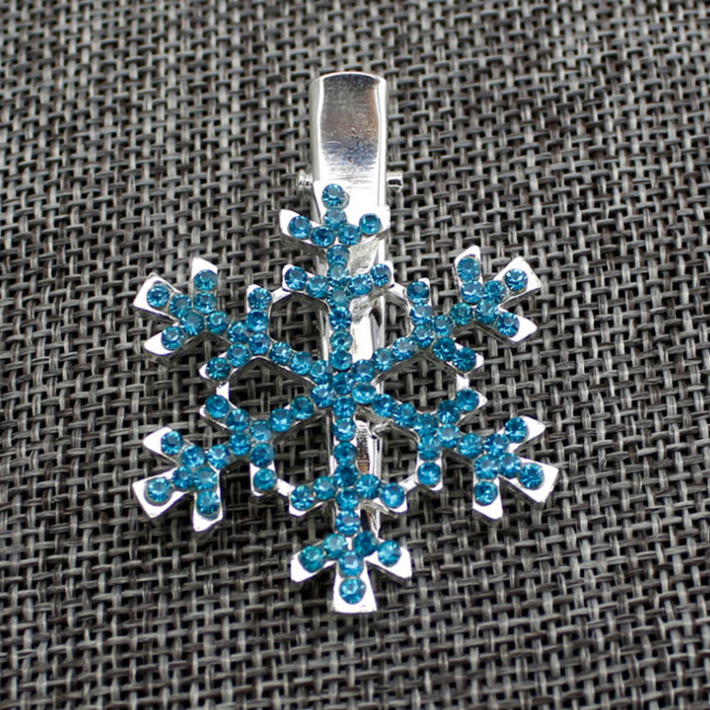 Wholesale Diamond Studded Alabaster Hair Clips Set of Six