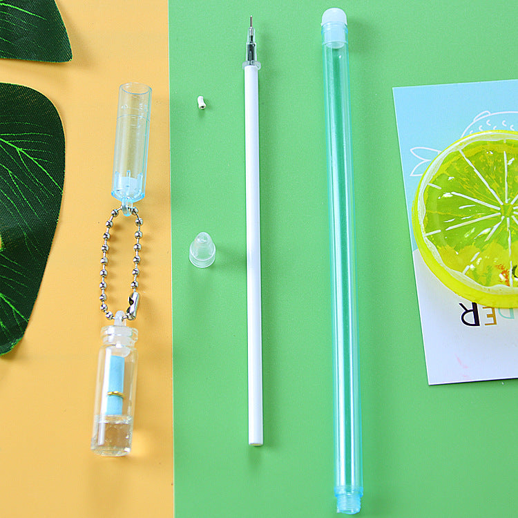 Wholesale Plastic Drift Bottle Pendant Ballpoint Pen
