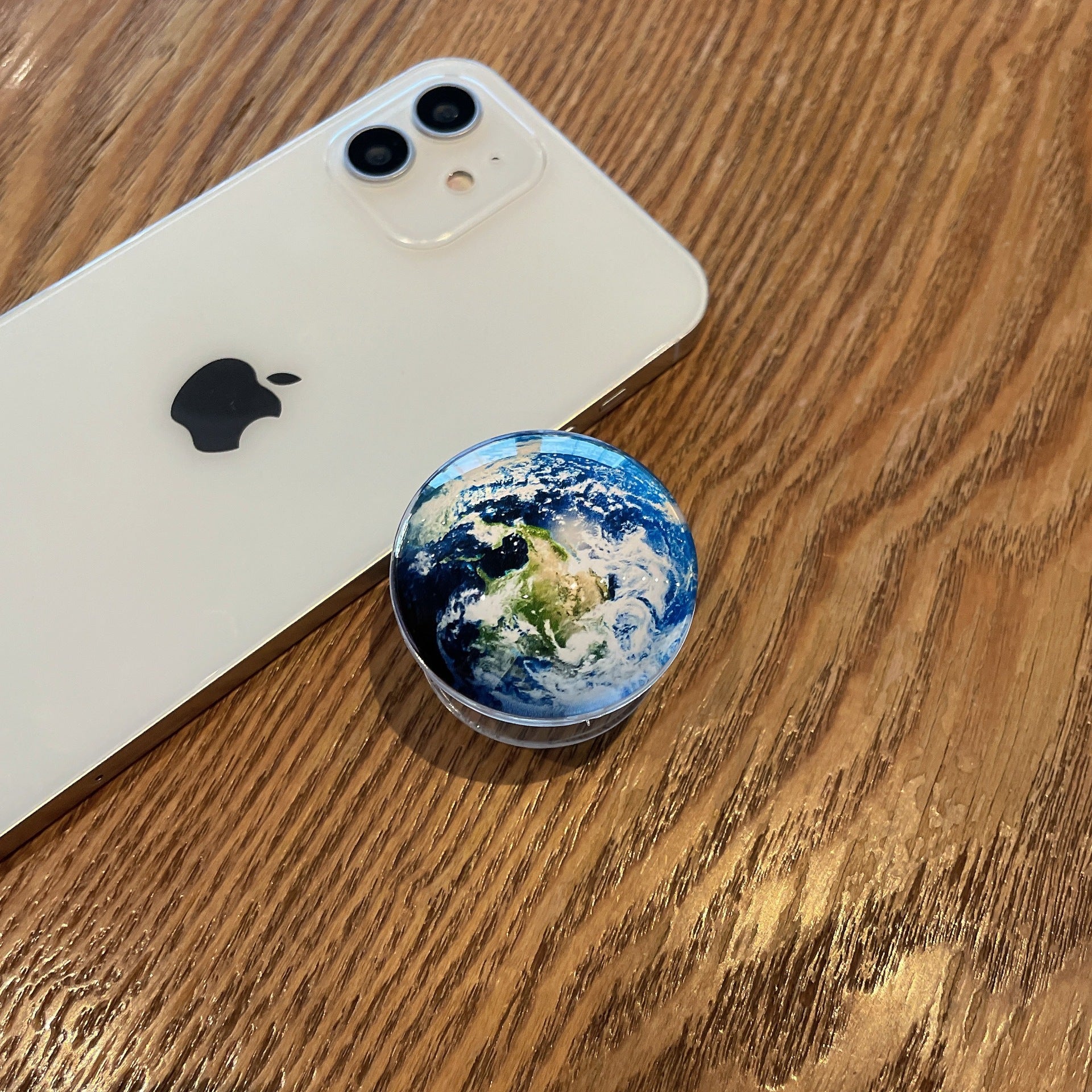 Venta al por mayor Soporte ámbar plegable de vidrio para teléfono móvil