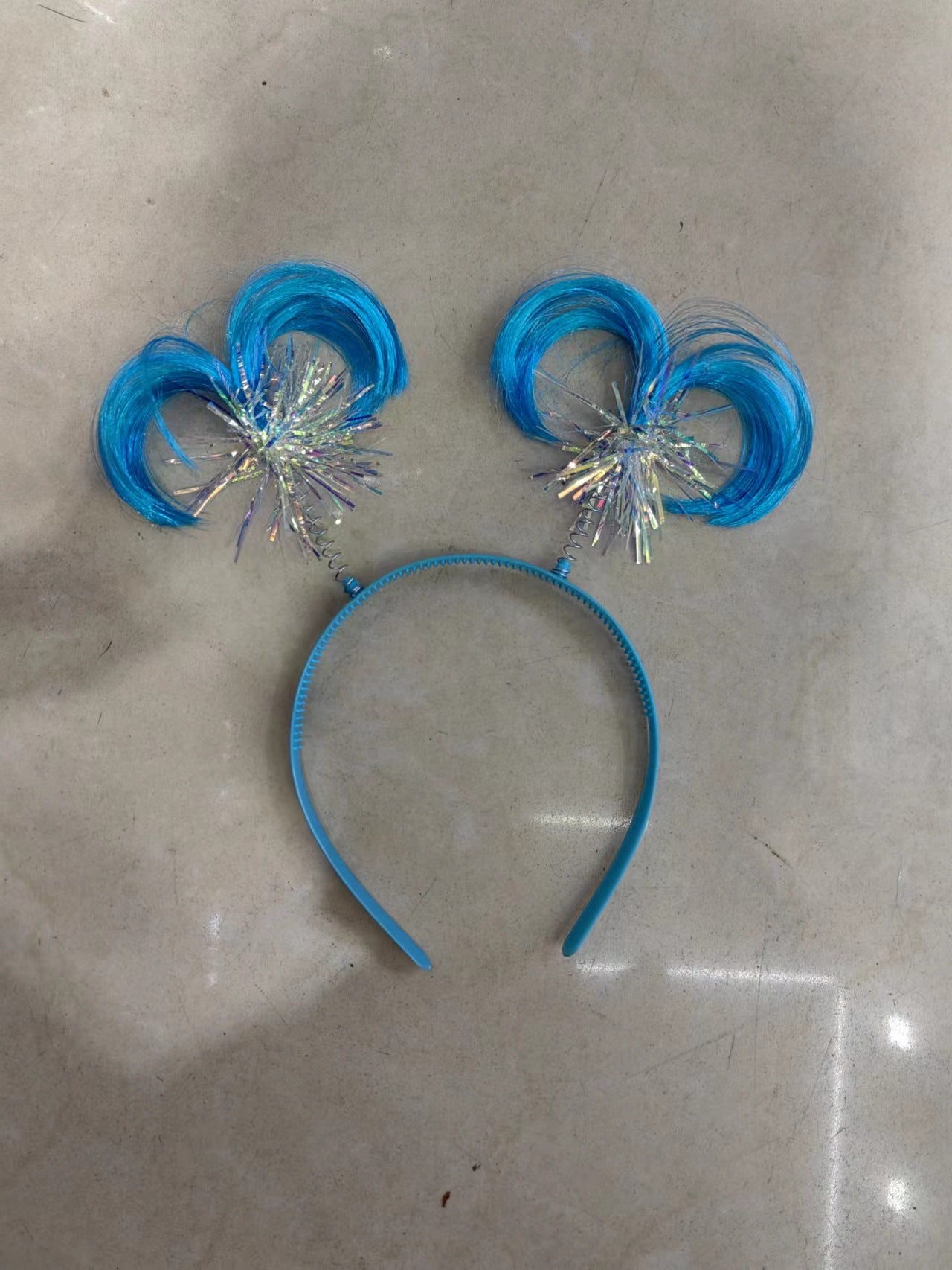 Diadema De Corazón De Lentejuelas De Tela al por mayor