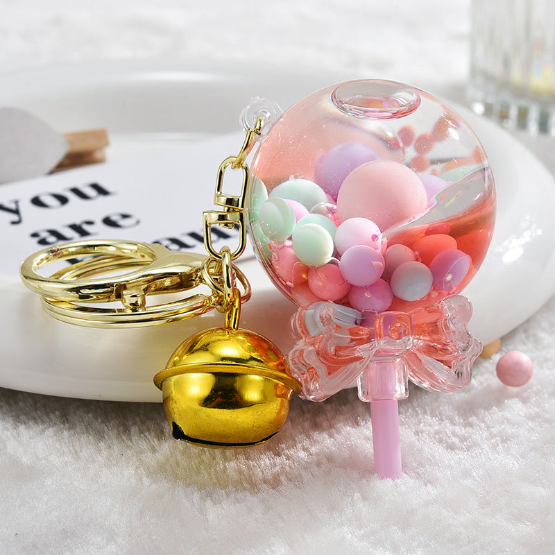 Wholesale Acrylic Oiled Lollipop Creative Key Chain