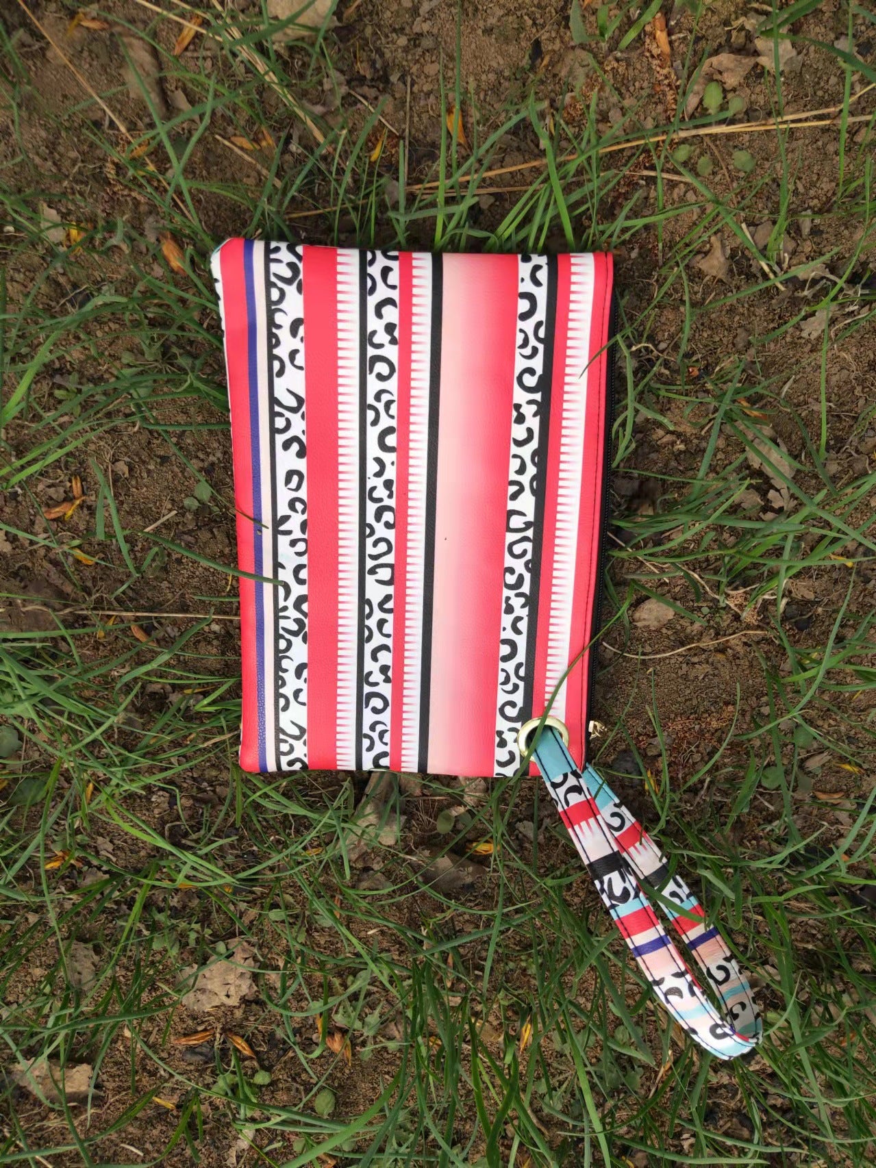 Wholesale PU Ethnic Dairy Cow Pattern Sunflower Tote Bag