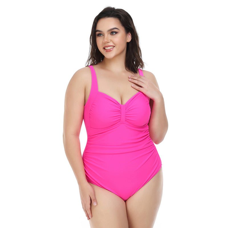 Wholesale Plus Size Ladies Polyester Swimwear