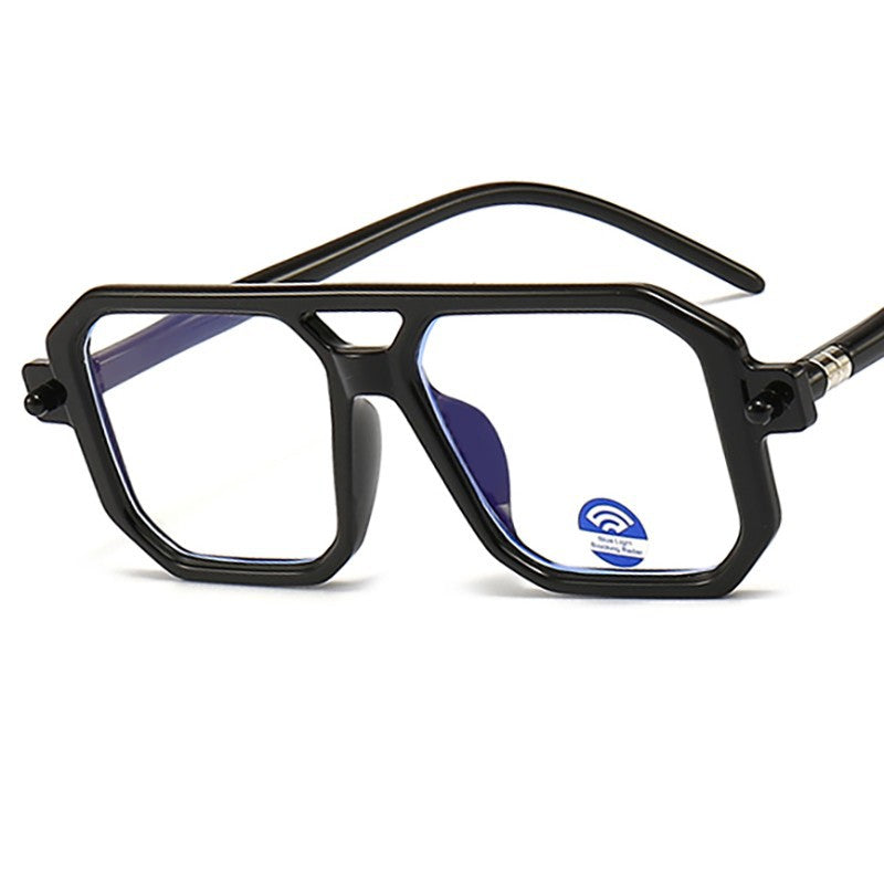 Wholesale PC Double Beam Polygon UV Protection Sunglasses