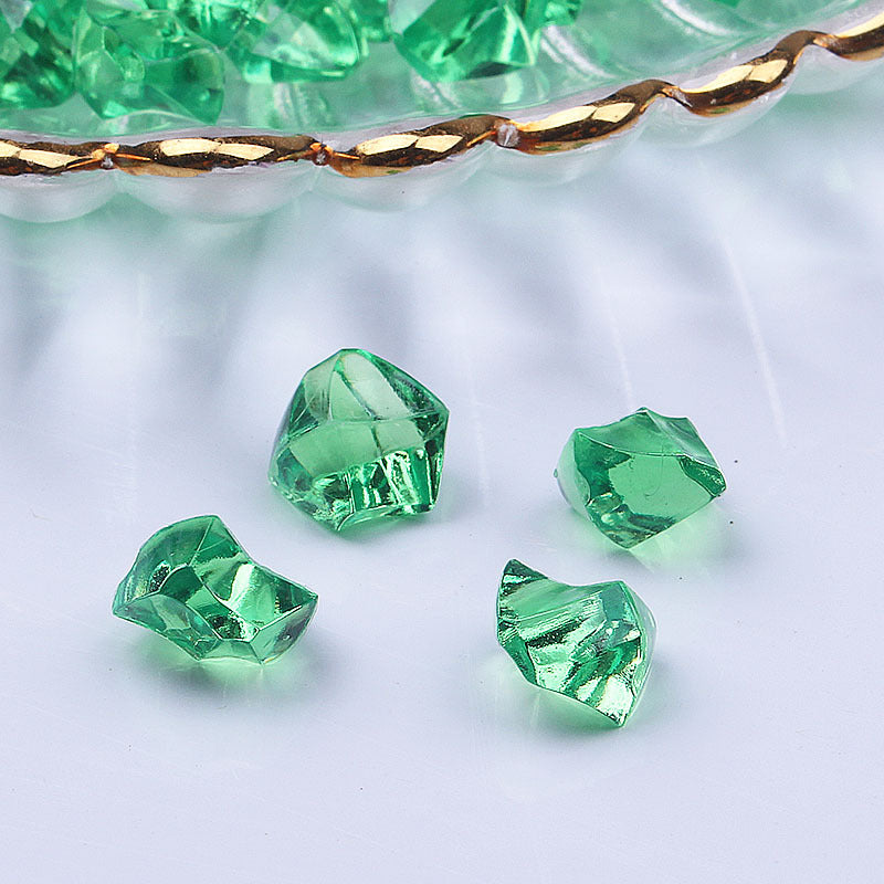 Wholesale 50PCS 1CM Ice Block Resin Beads