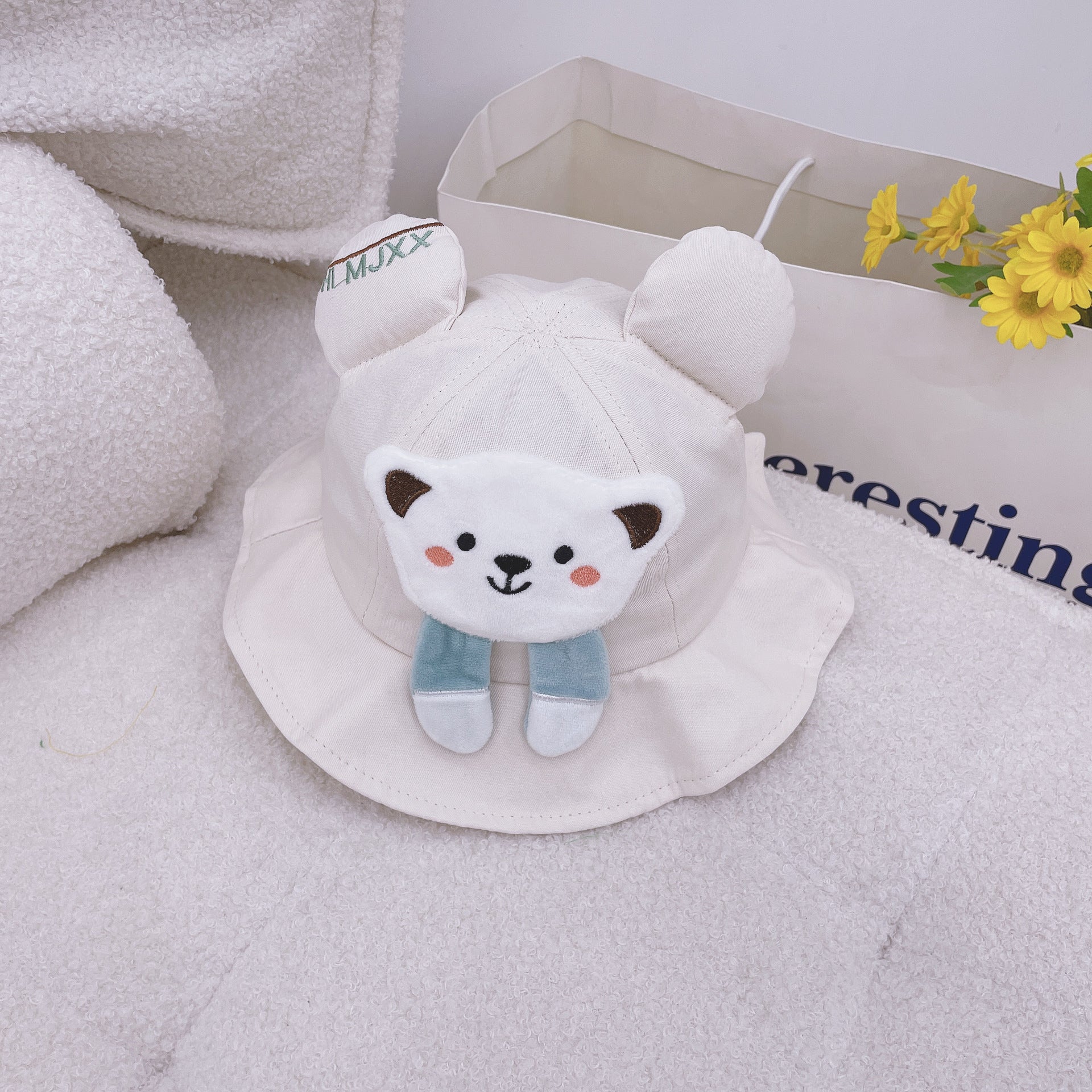 Wholesale Summer Cute Duck Wool Baby Bucket Hat