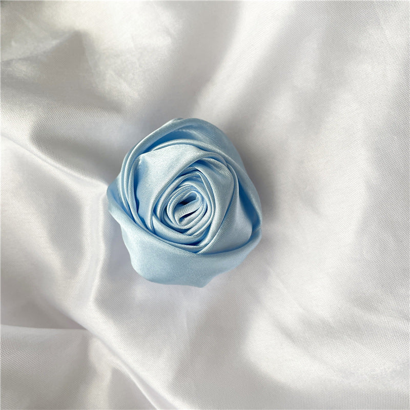 Wholesale Satin Cloth Rose Airbag Mobile Phone Holder
