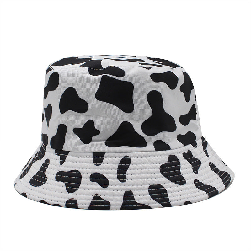 Wholesale Cotton Cow Print Fisherman Hat