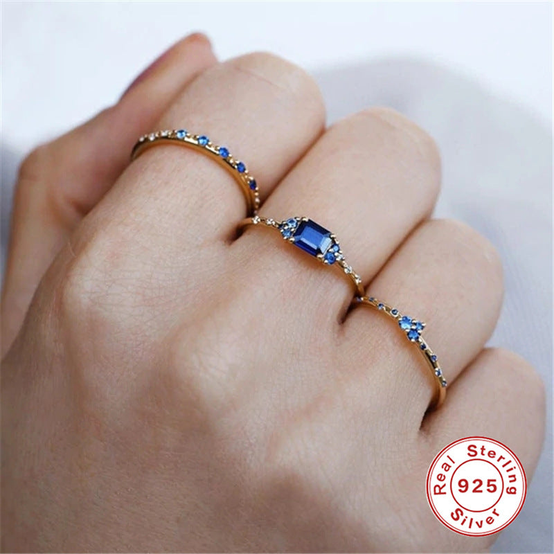 Wholesale Sterling Silver Colored Jewelry Rings