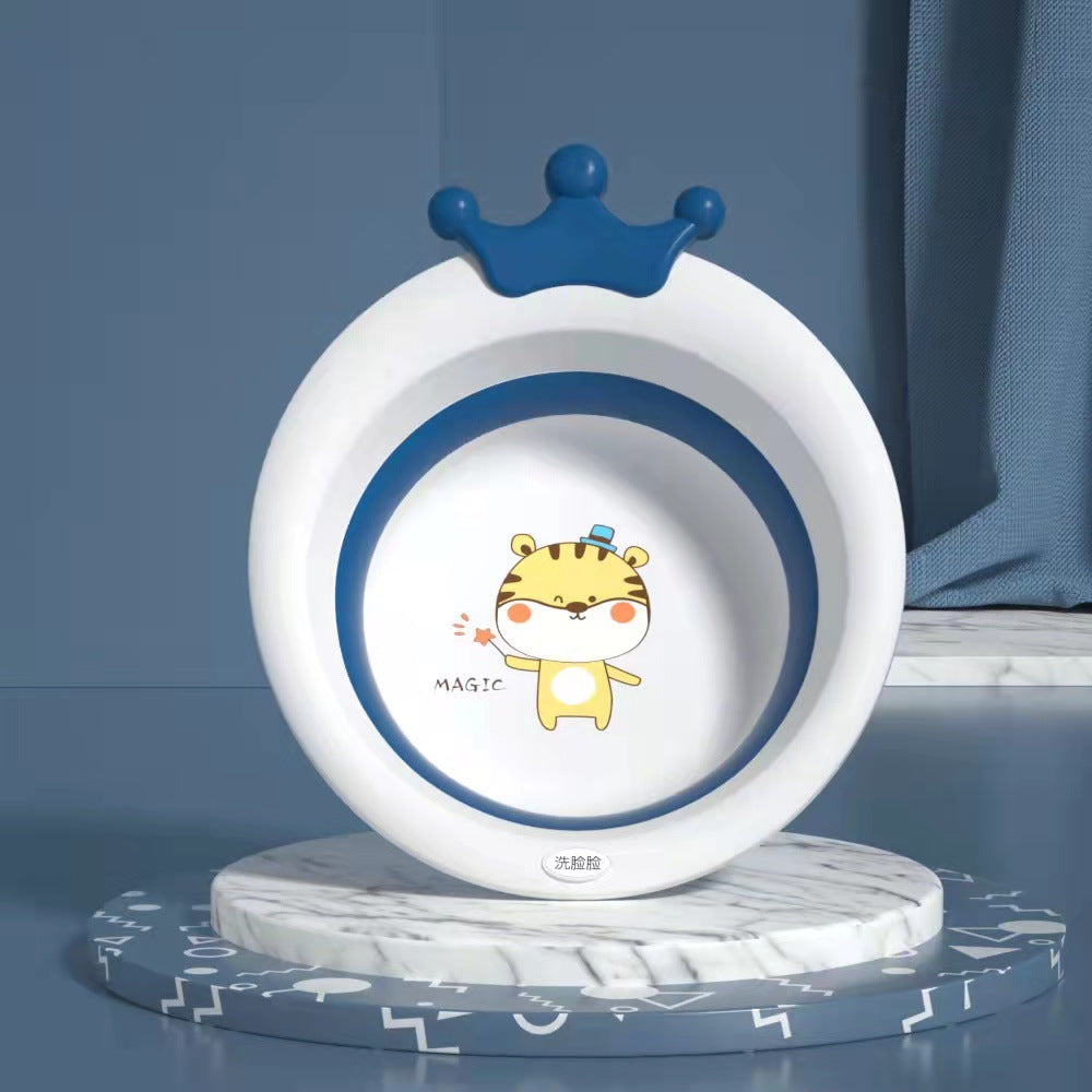 Wholesale Baby Toddler Foldable Basin Hanging Baby Supplies Plastic