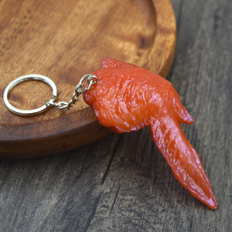 Wholesale Silicone Imitation Food Creative Key Chain