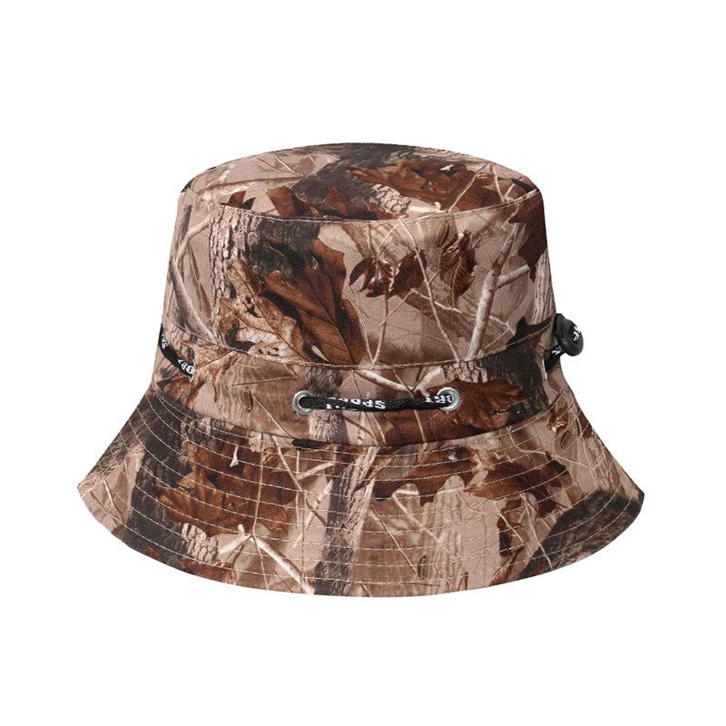 Sombrero de cubo de poliéster de camuflaje al por mayor