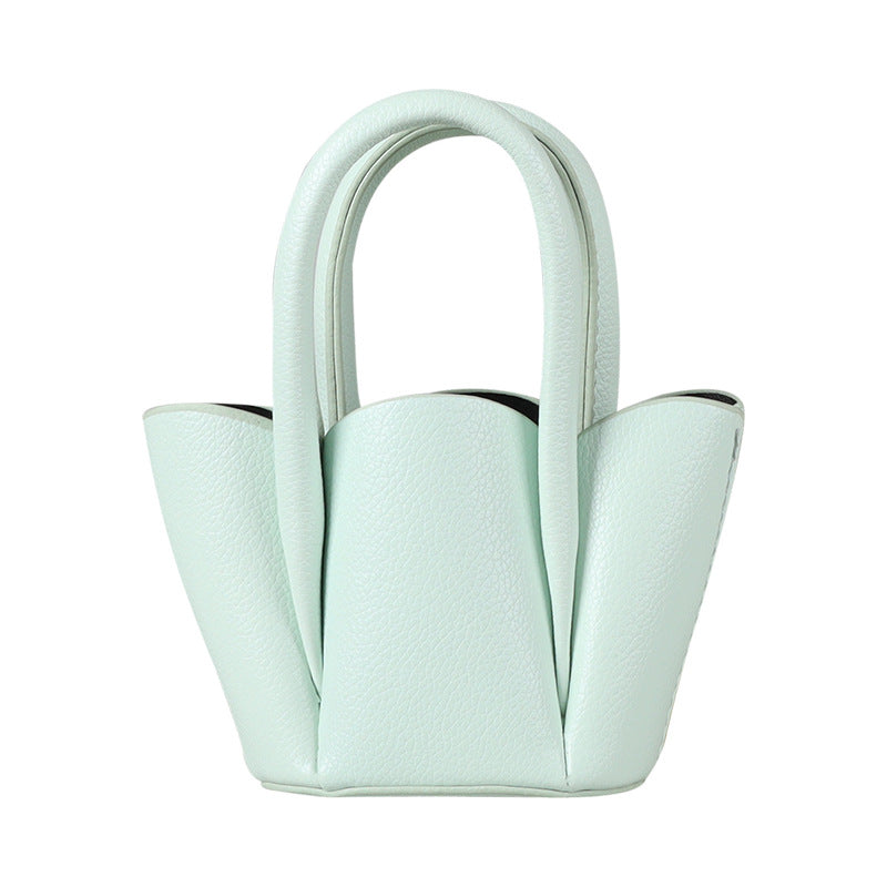 La bolsa de mensajero al por mayor del pétalo de la flor del nuevo estilo de la PU