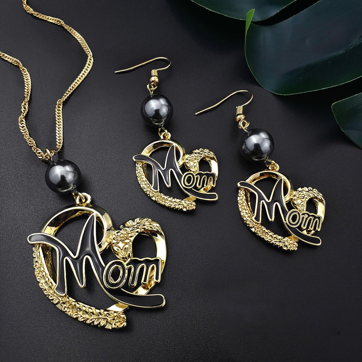 Juego De Joyas Pendientes De Perlas Para El Día De La Madre al por mayor