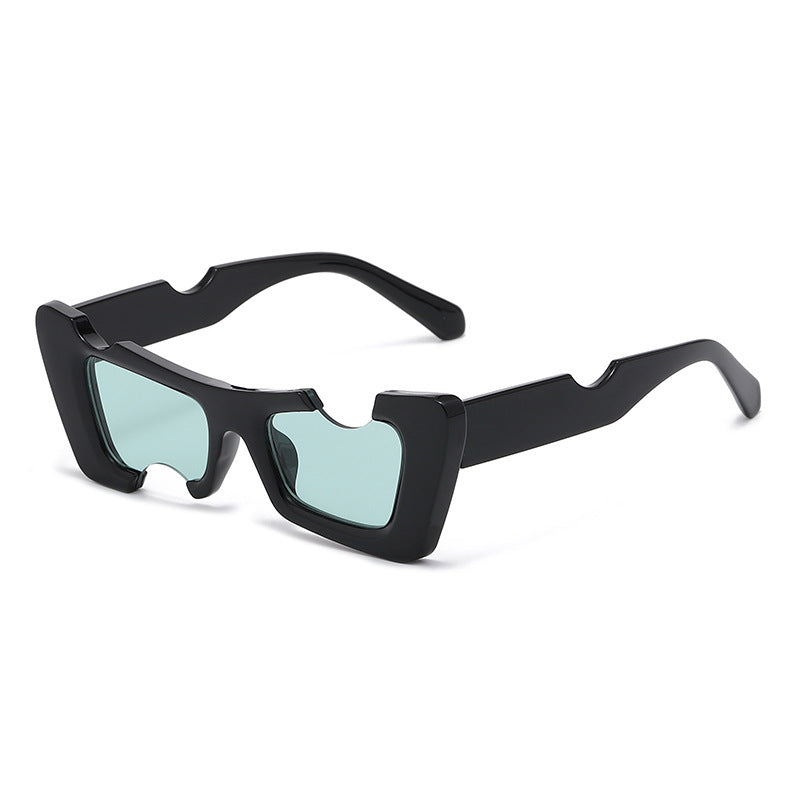 Wholesale Irregular PU Sunglasses