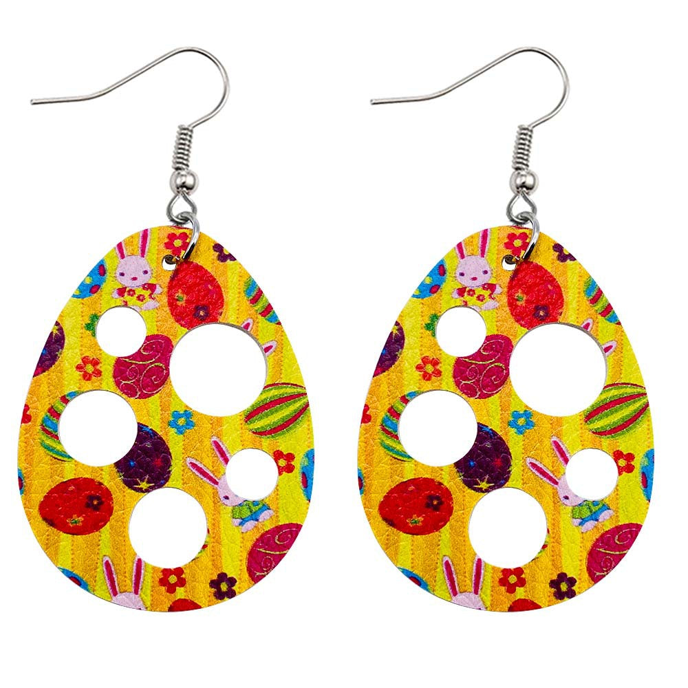 Pendientes De Polipiel Recortados De Pascua al por mayor