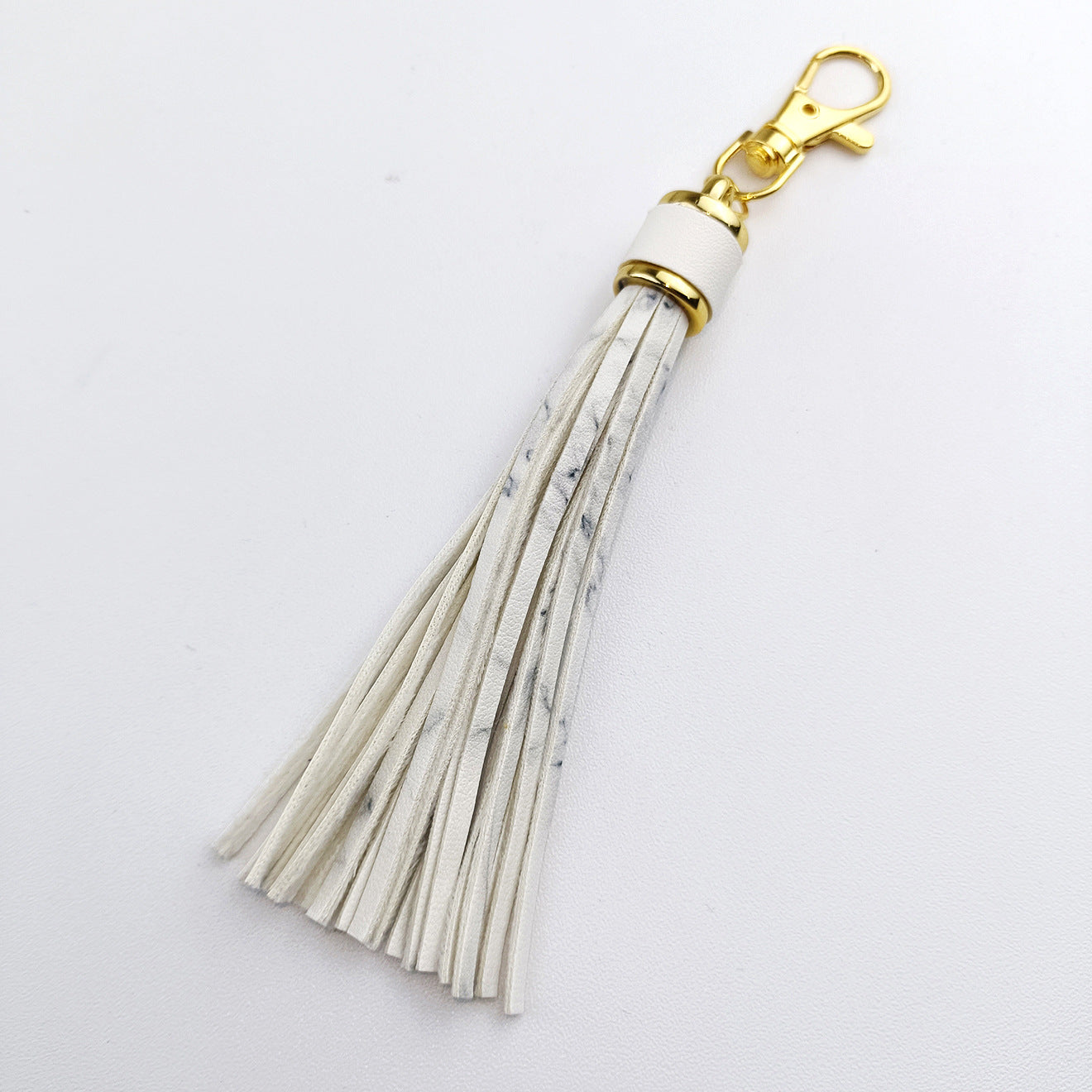 Wholesale Pu Leather Tassel Pendant Keychain