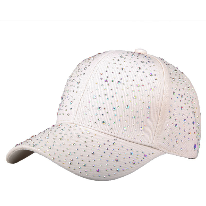 Wholesale Cotton Full Diamond Baseball Cap