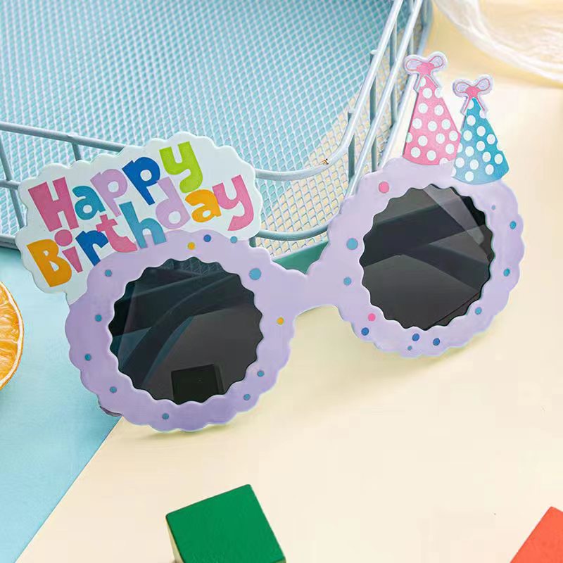 Wholesale PC Funny Birthday Glasses