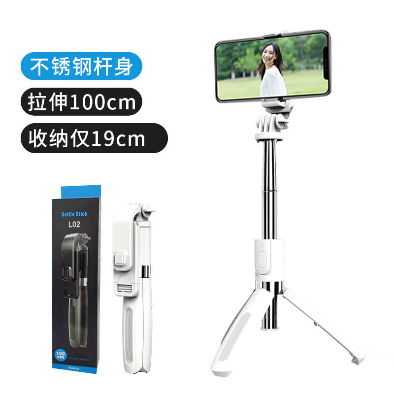 Wholesale Wireless Stand Tripod Selfie Stick Stainless Steel