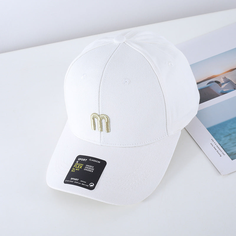 Wholesale Cotton Alphabet Visor Cross Baseball Cap