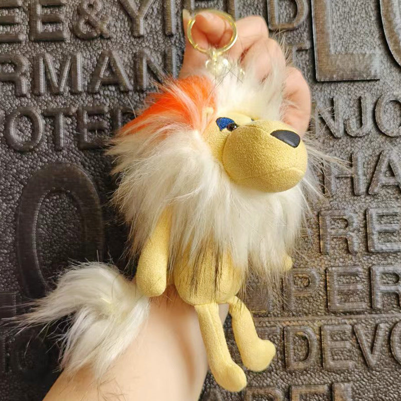 Wholesale Plush Lions Creative Key Chain